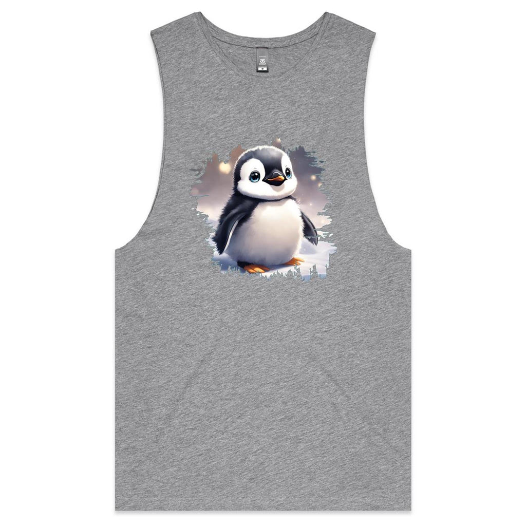 Penguin AS Colour Barnard Mens Tank Top Tee Ogo Merch