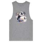 Penguin AS Colour Barnard Mens Tank Top Tee Ogo Merch