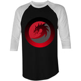 Dragon Shadow AS Colour Raglan 3/4 Sleeve TShirt Ogo Merch