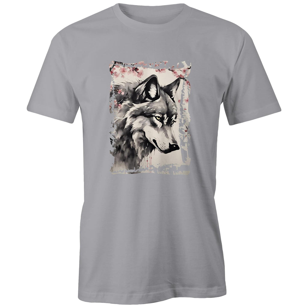 Wolf and Flowers AS Colour Classic Tee Ogo Merch