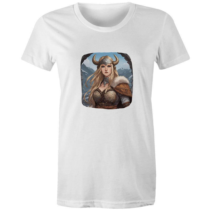 Viking Girl AS Colour - Women's Maple Tee Ogo Merch