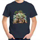 Beach Chipmunks AS Colour Kids Youth T-Shirt Ogo Merch