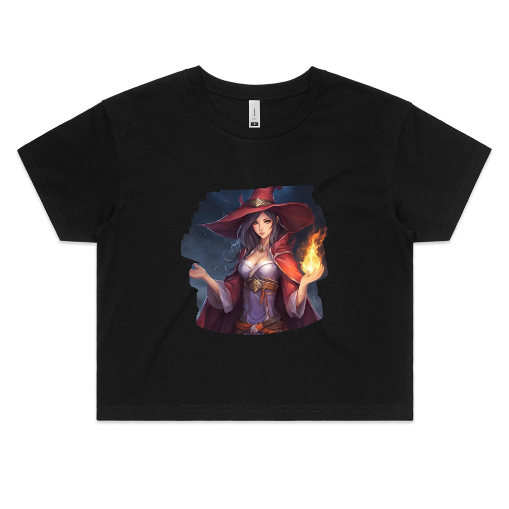 Witch AS Colour - Women's Crop Tee Ogo Merch