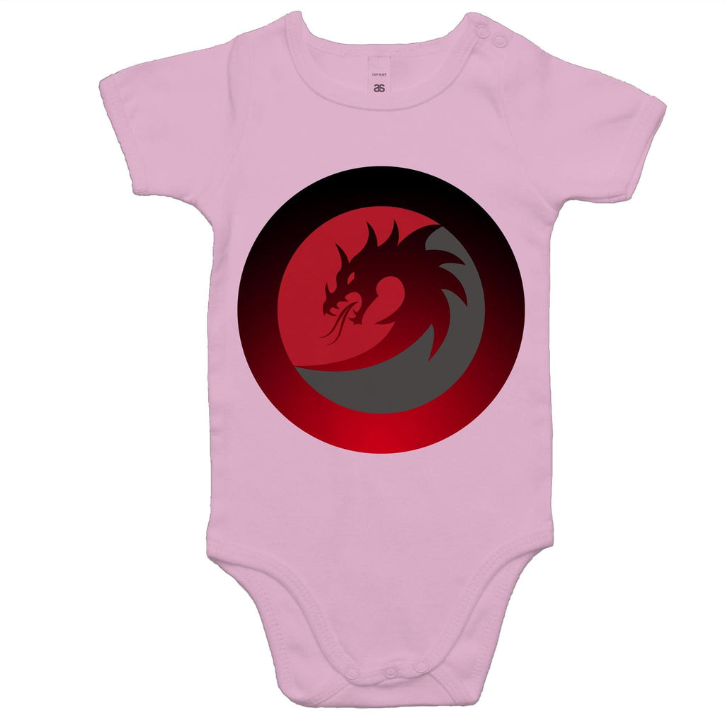 Dragon Shadow AS Colour Mini Me Baby Onesie Romper Ogo Merch