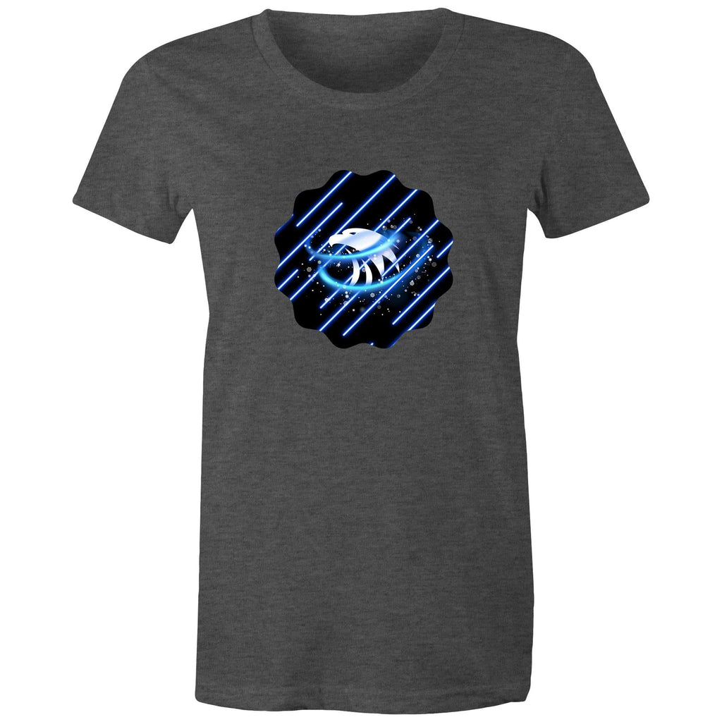Blue Swirl Eagle AS Colour - Women's Maple Tee Ogo Merch