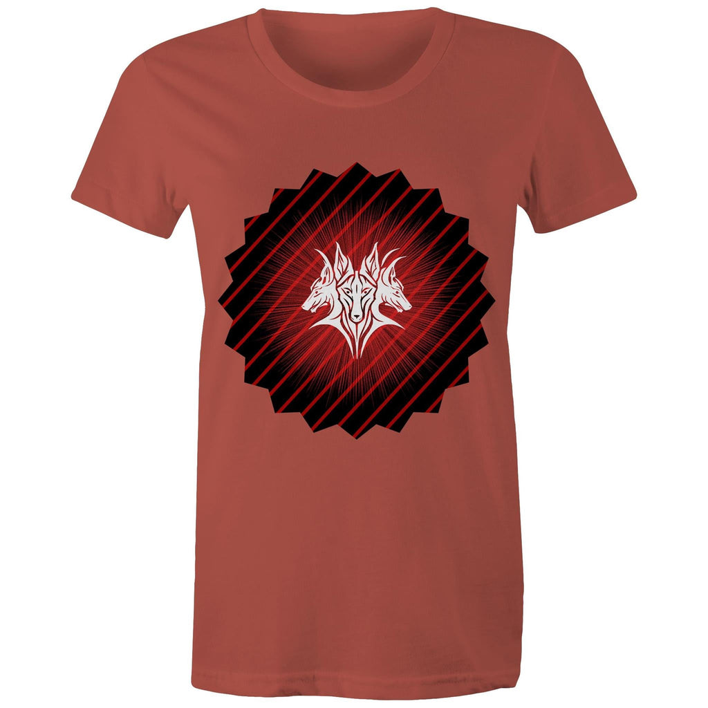 Glowing Cerberus AS Colour Women's Maple Tee Ogo Merch