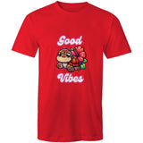 Good Vibes Turtle AS Colour Staple - Mens T-Shirt Ogo Merch