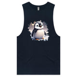 Penguin AS Colour Barnard Mens Tank Top Tee Ogo Merch