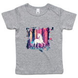Unicorn AS Colour Infant Wee Tee Ogo Merch