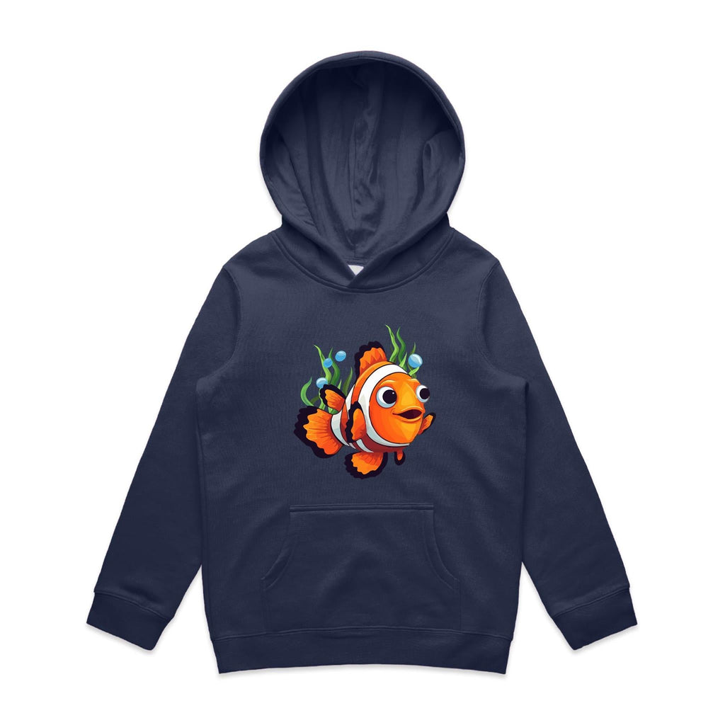 Clown Fish AS Colour - Youth Supply Hood Ogo Merch