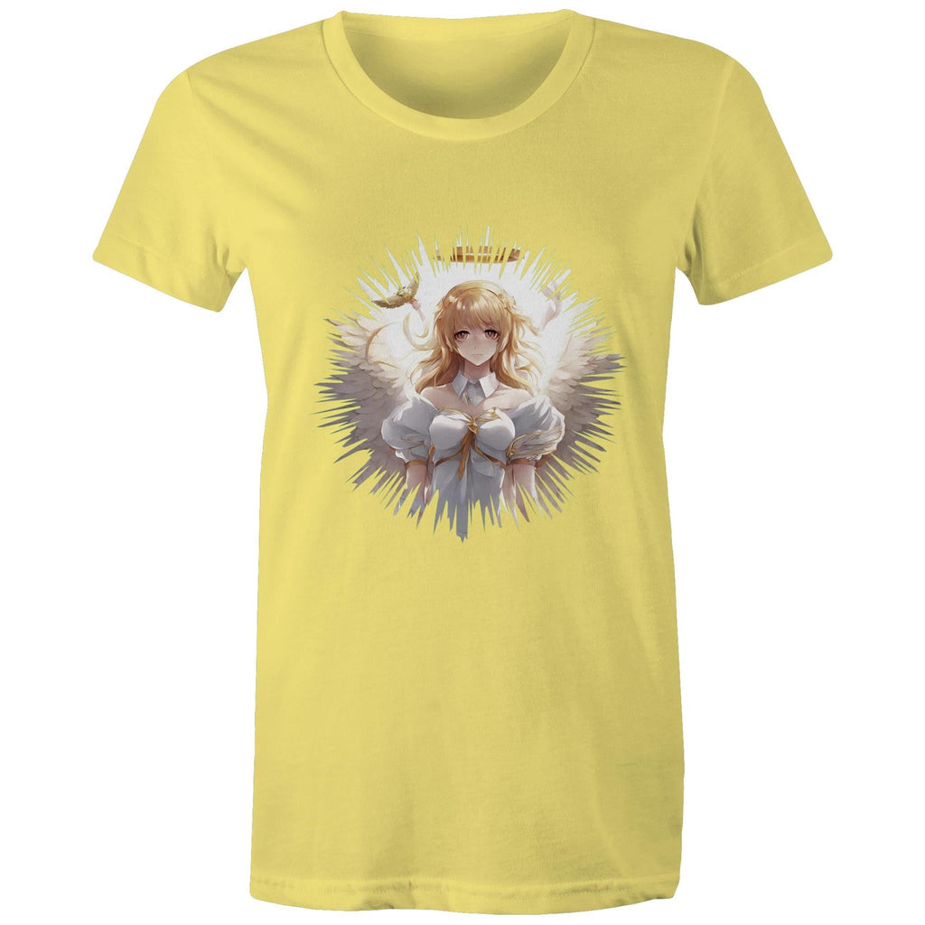 Angel Girl AS Colour - Women's Maple Tee Ogo Merch