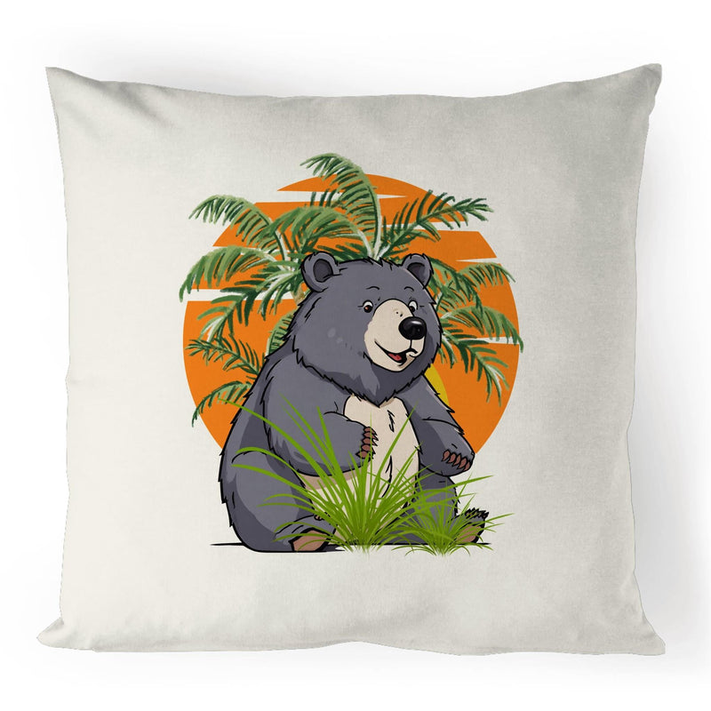 Bear 100% Linen Cushion Cover Ogo Merch