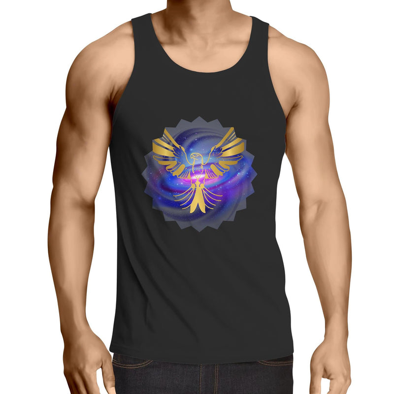 Gold Eagle AS Colour Lowdown - Mens Singlet Top Ogo Merch