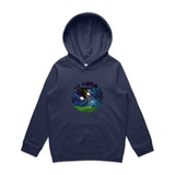 Lightning Eagle AS Colour - Youth Supply Hood Ogo Merch