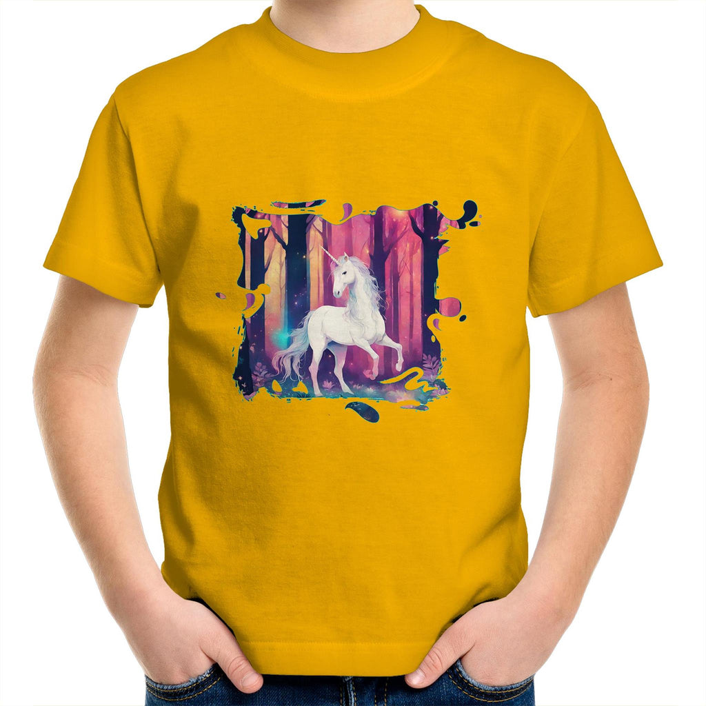 Unicorn AS Colour Kids Youth T-Shirt Ogo Merch