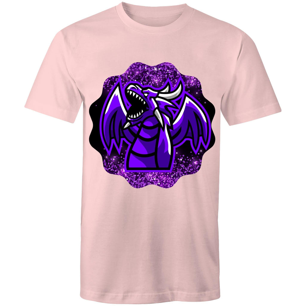 Shining Purple Dragon AS Colour Staple Mens TShirt Ogo Merch