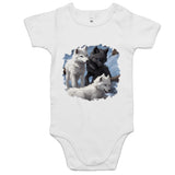 Three Wolves AS Colour Mini Me - Baby Onesie Romper