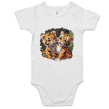 Baby Tigers AS Colour Mini Me - Baby Onesie Romper Ogo Merch