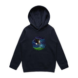 Lightning Eagle AS Colour - Youth Supply Hood Ogo Merch