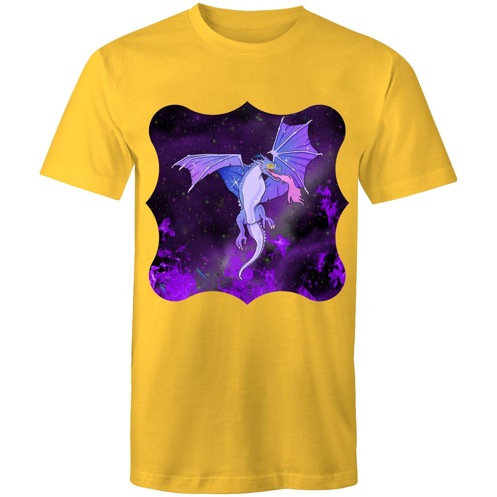 Purple Dragon AS Colour Staple Mens TShirt Ogo Merch