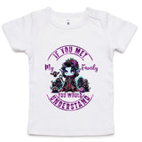 Meet my Family Angry Girl AS Colour - Infant Wee Tee