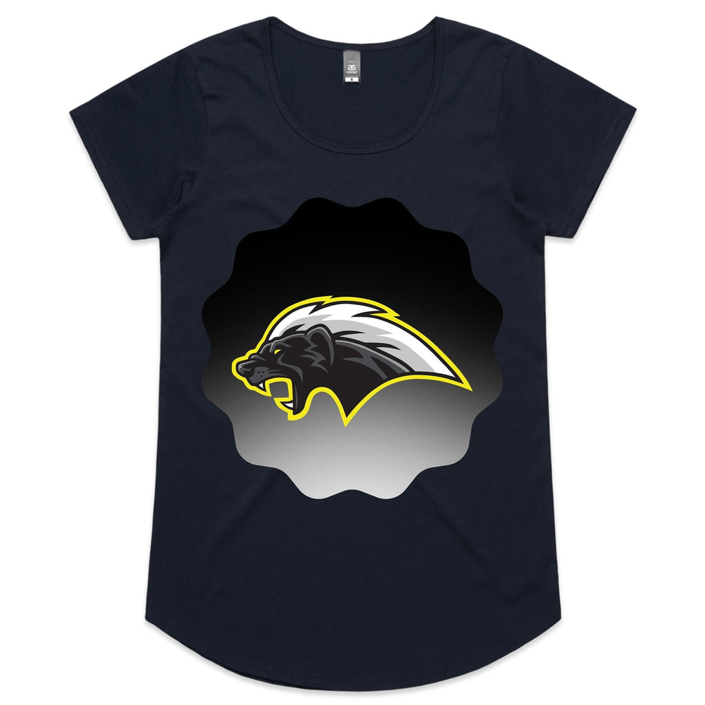 Honey Badger AS Colour Mali Womens Scoop Neck TShirt Ogo Merch