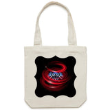 Cerberus Swirl AS Colour Carrie Canvas Tote Bag Ogo Merch