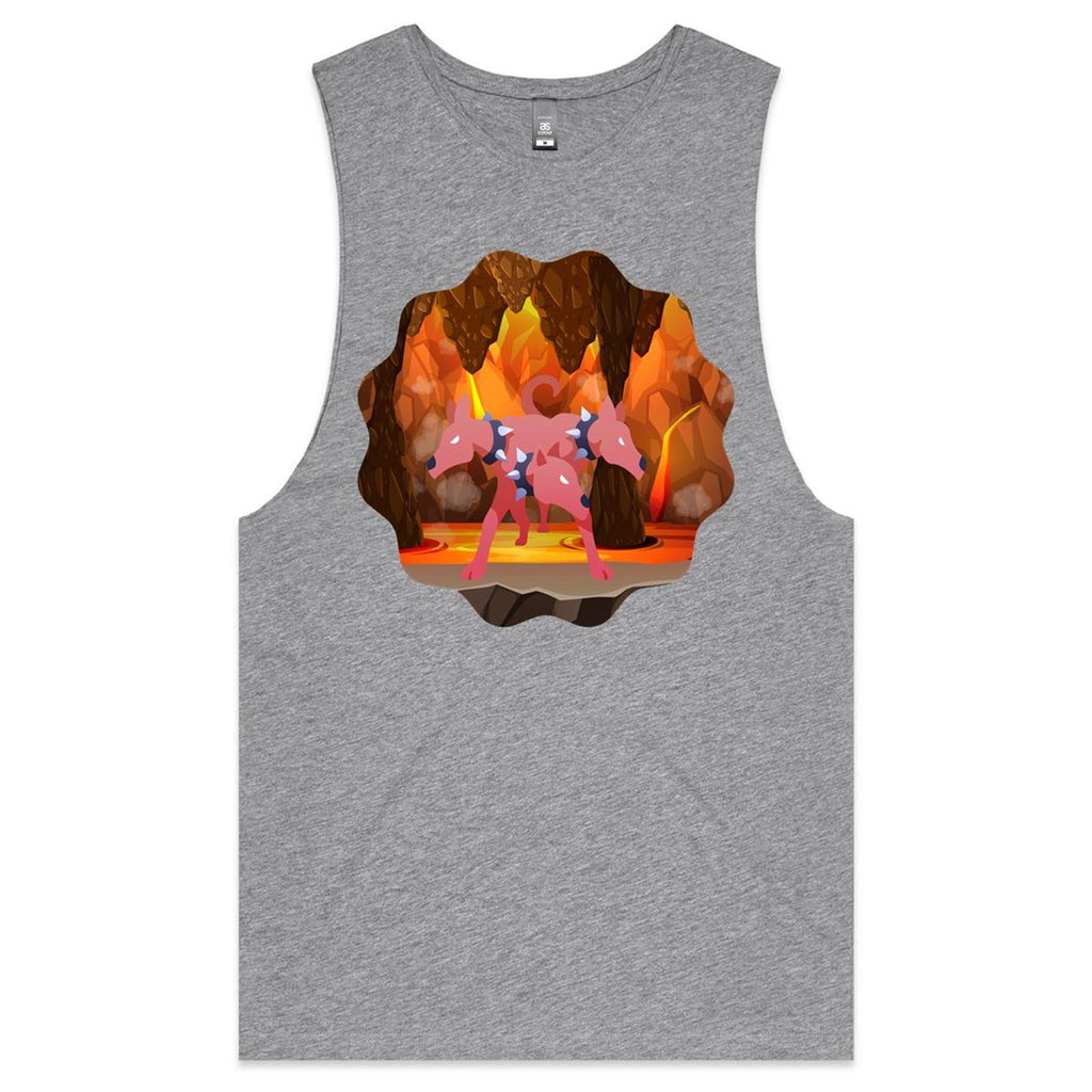 Lava Cerberus AS Colour Barnard Mens Tank Top Tee Ogo Merch