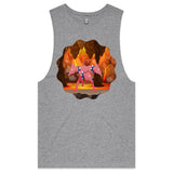 Lava Cerberus AS Colour Barnard Mens Tank Top Tee Ogo Merch