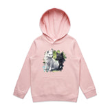 Two Wolves AS Colour Youth Supply Hood Ogo Merch