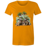 Beach Chipmunks AS Colour - Women's Maple Tee Ogo Merch