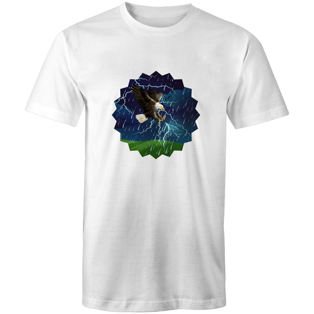 Lightning Eagle AS Colour Staple - Mens T-Shirt Ogo Merch