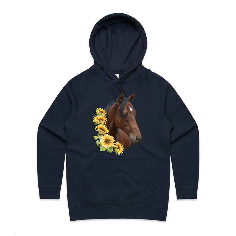 Sunflower Horse AS Colour - Women's Supply Hood Ogo Merch