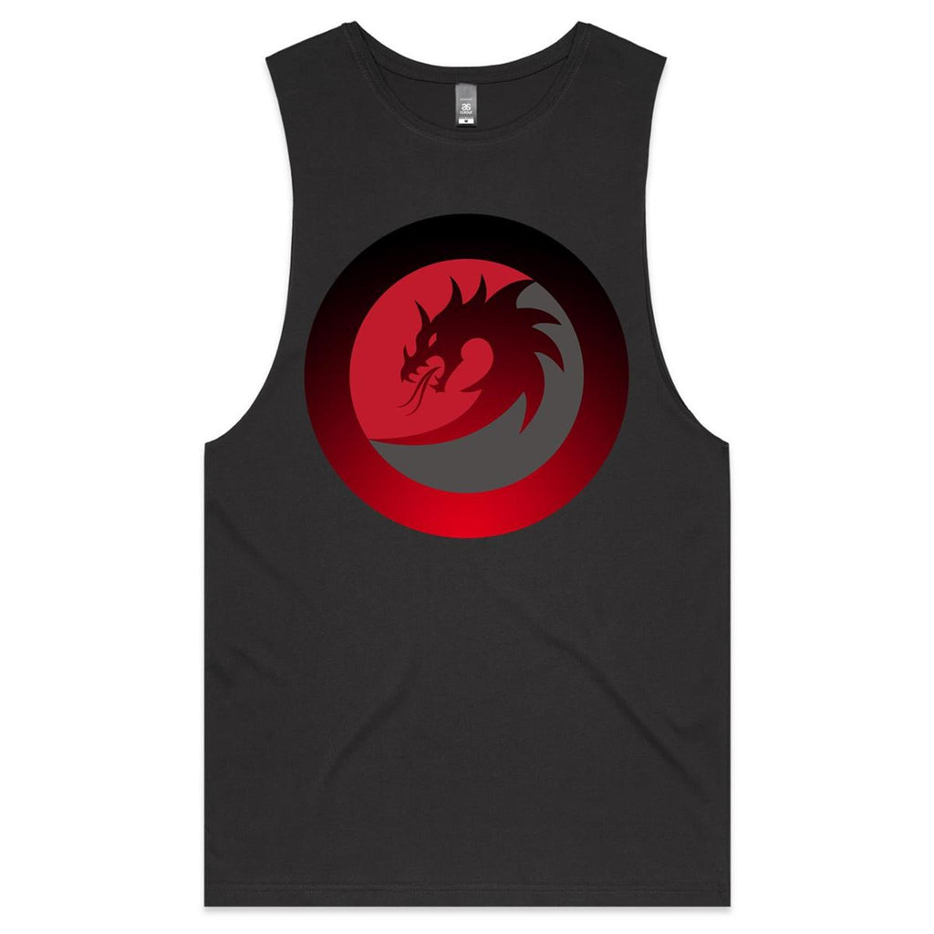 Dragon Shadow AS Colour Barnard Mens Tank Top Tee Ogo Merch