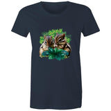 Cute Chipmunks AS Colour - Women's Maple Tee Ogo Merch