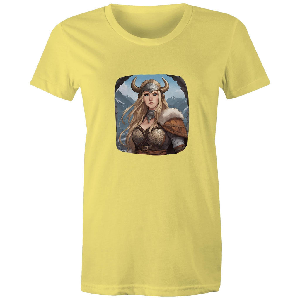 Viking Girl AS Colour - Women's Maple Tee Ogo Merch