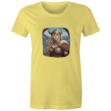 Viking Girl AS Colour - Women's Maple Tee Ogo Merch