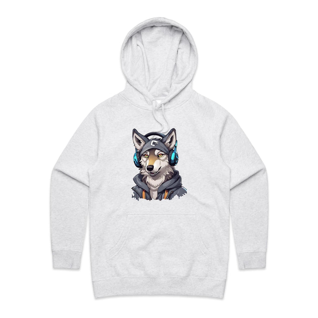 Gaming Wolf AS Colour Women's Supply Hood Ogo Merch