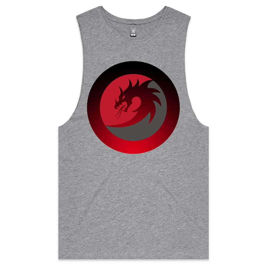 Dragon Shadow AS Colour Barnard Mens Tank Top Tee Ogo Merch