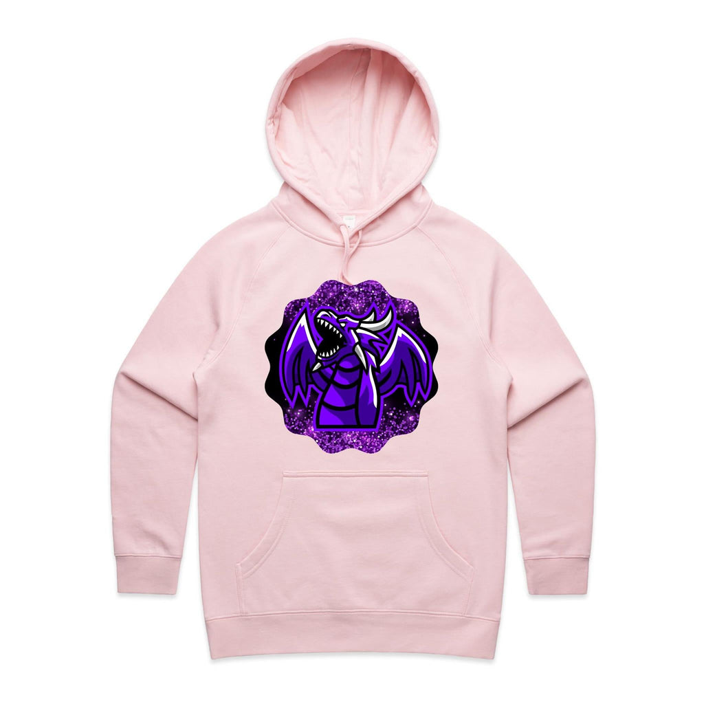 Shining Purple Dragon AS Colour Women's Supply Hood Ogo Merch