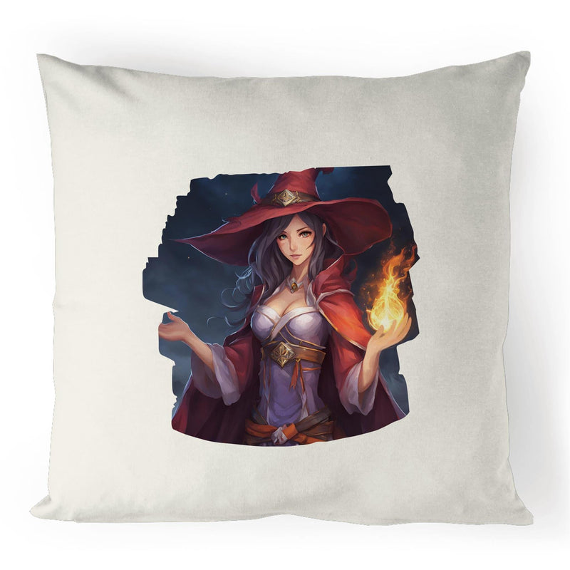 Witch 100% Linen Cushion Cover Ogo Merch
