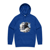 Three Wolves AS Colour - Supply Hood Ogo Merch