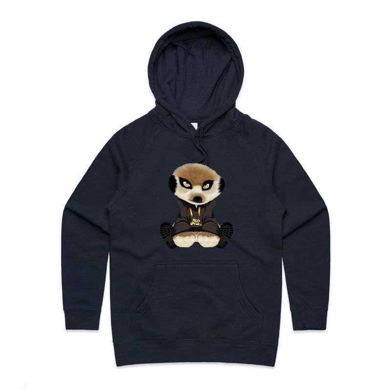 Meerkat in Hoodie AS Colour - Women's Supply Hood Ogo Merch
