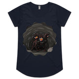 Cave Cerberus AS Colour Mali Womens Scoop Neck TShirt Ogo Merch