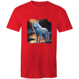 White Wolf AS Colour Staple - Mens T-Shirt Ogo Merch