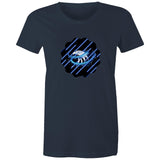Blue Swirl Eagle AS Colour - Women's Maple Tee Ogo Merch