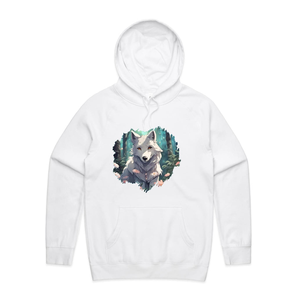 Wolf Print AS Colour Supply Hood Ogo Merch
