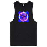 Eagle in Swirl AS Colour Barnard - Mens Tank Top Tee Ogo Merch