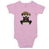 Meerkat in Hoodie AS Colour Mini Me - Baby Onesie Romper Ogo Merch