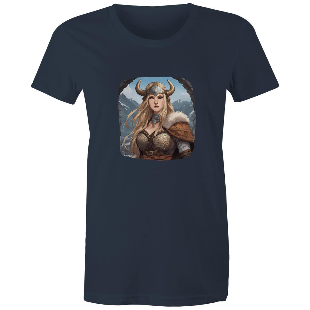 Viking Girl AS Colour - Women's Maple Tee Ogo Merch